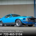 Mach 1 Grabber Blue | 4-Speed | White Knitted Viny SBF Top Loader Blue