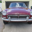 Maroon/Burgundy 1967 MGB-GT