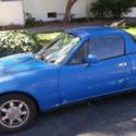 Mazda Miata 1990 Collector's Original Classic Mariner Blue Hard Top included