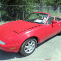 Mazda Miata MX-5 Convertible Car 1.8L 4cyl 5 speed Manual RWD Luggage Rack