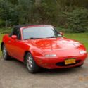 Mazda MX-5 Miata 5 Speed Clear Title 1993 Inspected Lipstick Red Convertible