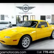 Mazda MX-5 Miata Yellow with 120869 Miles, for sale!