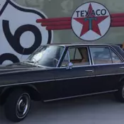 MB W108 250SE 1967 manual 4-speed column shift ; well maintained w/ full history