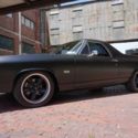 MEAN 1971 Chevy El Camino Matte Black~468BB V8~Pwr Steering & Brakes~NO RESERVE!