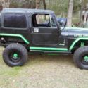 mean and loud jeep cj7 fourwheeling jeep named Little Digger