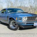 Medium Blue Metallic 1970FordMustang Boss 302302-4V4spd manual close ratio for s