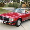 Mercedes 1986 560sl 43k original miles clean car fax no accidents original miles