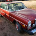Mercedes 280C burgendy coupe