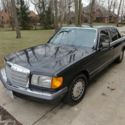 Mercedes 350SDL Turbo diesel sedan 1990