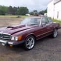 mercedes 450SL W107 with 454 Chevy Big Block Engine