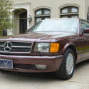 Mercedes 560SEC EURO 56k Mi Slim Bumpers, CARB New Michelins, Bilsteins, brakes