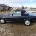 Mercedes 560SL, dark blue/tan interior, excellent condition!