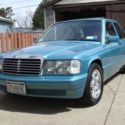 MERCEDES BENZ 190e W201 TEAL BLUE GORGEOUS GREAT CONDITION. MUST READ ALL