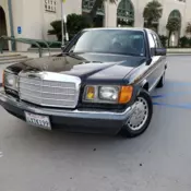 Mercedes Benz 1983 380 SEL 126 Body  2 Owner car, owned since 1991.