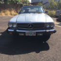 Mercedes Benz 1983 380SL 2-door coupe roadster silver blue great condition