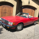 Mercedes Benz 1989 560sl convertible