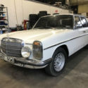 Mercedes Benz 200 Series White 1975 Classic Unique Project
