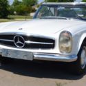 MERCEDES BENZ 230 SL 1965 BARN FIND HARD TOP AND SOFT AUTO  4 SPEED VERY SOLID!
