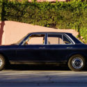 Mercedes Benz 300 D-Turbo. Vintage midnight Blue.