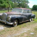 MERCEDES BENZ 300d ADENAUER 1957 SUNROOF LONG SEDAN