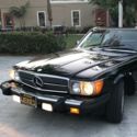 Mercedes Benz 380SL &#034;Virgin Black&#034; from California Los Angles