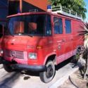 Mercedes Benz 408 German Fire Truck 1974 Quad Cag