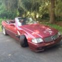 Mercedes-Benz 500SL wreck crash 70K