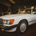 Mercedes-Benz 560 SL Convertible White Exterior Leather Interior Low Mileage