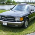 Mercedes-Benz 560SEC W126 Black 560 SEC PILLARLESS COUPE VIDEO CLEAN CARFAX