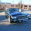 MERCEDES BENZ 560SL BLACK,BLACK,BLACK ONE OWNWER, NO ACCIDENT