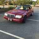 Mercedes-Benz E320 Cabriolet rare Imperial Red over Beige leathe w/clean Carfax