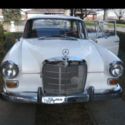 Mercedes Benz Early 190 1965 W110 in white DB code 050