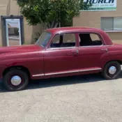 MERCEDES BENZ PONTON 190 4 DOOR SEDAN