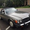 mercedes benz sl 560 ,,,  hard top and new soft top