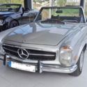 Mercedes Benz W113 1970 280SL Convertible Movie Star Dolph lundgren Rocky IV