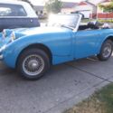 mg Austin-Healey bug-eyed Sprite front end