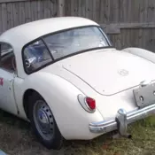 mg mga coupe 1958