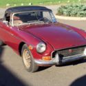 MG MGB chrome bumper car, needs restoration