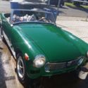 MG Midget convertible automobile