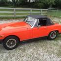 MG Midget Orange 2 Door Convertible 1979 LOW Mileage Great Car!