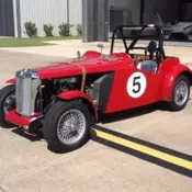 MG TD vintage race car-track day-possible street