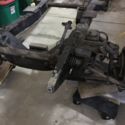 MG TDC complete chassis frame suspension with clear title