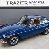 MGB GT complete ROTISSERIE RESTORATION ROYAL BLUE/CHESTNUT