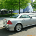 Michael Schumacher 7x Formula One World Champion Mercedes SLK R170 Celebrity Car