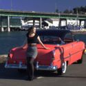 MINT &#039;54 Belvedere *FRAME OFF RESTORATIONS*  Santa Rosa Coral & Black!  55/56/57
