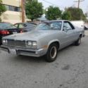 Mint 1978 Chevrolet el camino Calssic Pick up Truck Silver with Red Interior