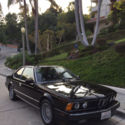 MINT 1989 BMW 635CSi Base Coupe 2-Door BLACK/BLACK ALPINA RIMS