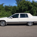 Mint 1993 Cadillac Fleetwood Brougham- White with gorgeous Dark Cherry interior.