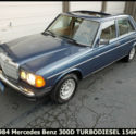 MINT ORIGINAL CLASSIC 1984 MERCEDES BENZ 300D TURBODIESEL! 153K MILES CA. W123