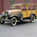 Model A Ford Woody Truck 1930 rare antique surfing cruising car woodie touring